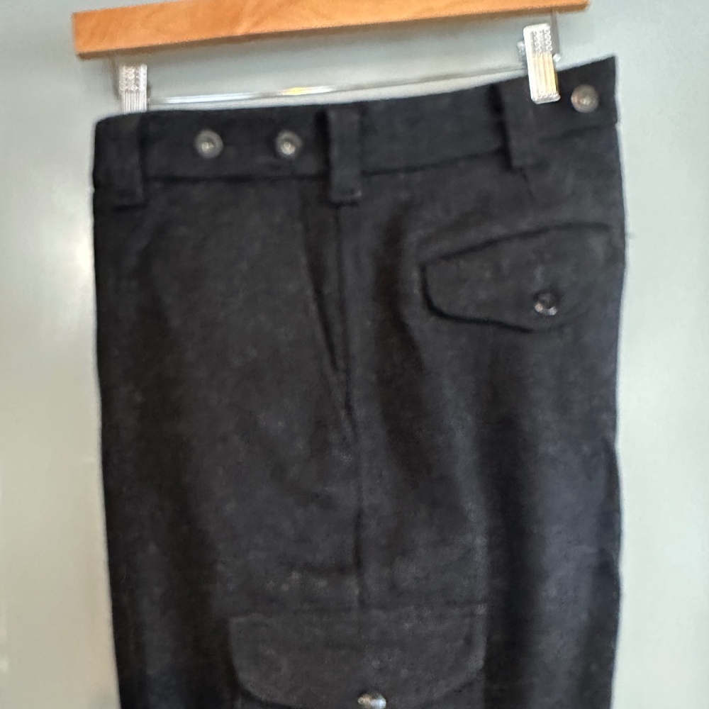 FILSON Men's Mackinaw Wool Field Pants Waist 36, Inseam 37" Charcoal New